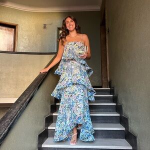 Elliatt Armani Maxi Dress in Multi